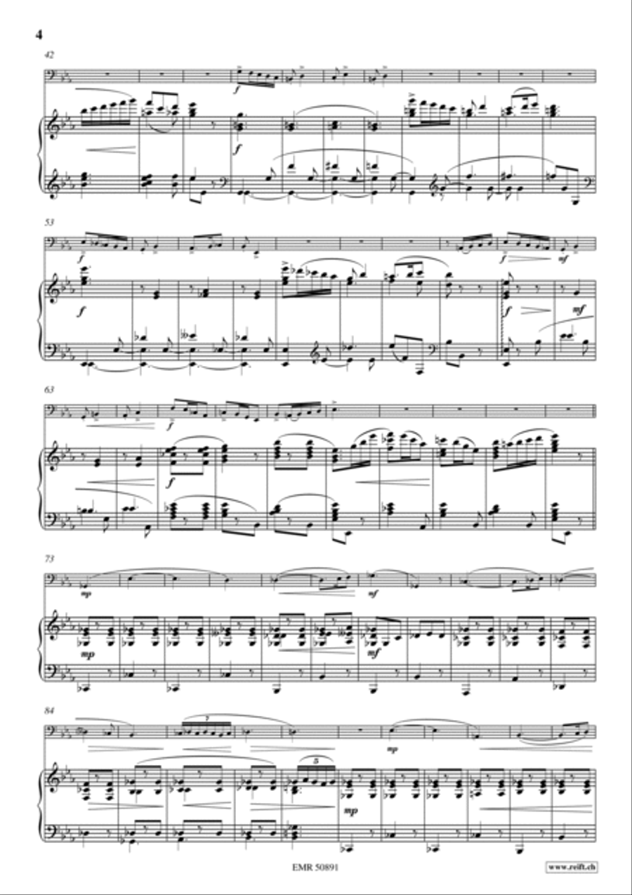 Rondo-Scherzo Trombone scores gallery preview page 5