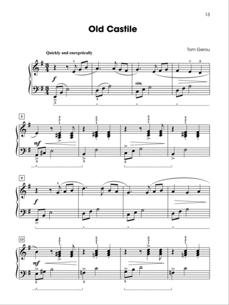 Piece by Piece, Book 1 Piano Solo scores gallery preview page 7