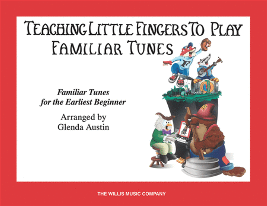 Teaching Little Fingers to Play Familiar Tunes – Book only Piano Method scores gallery preview page 1