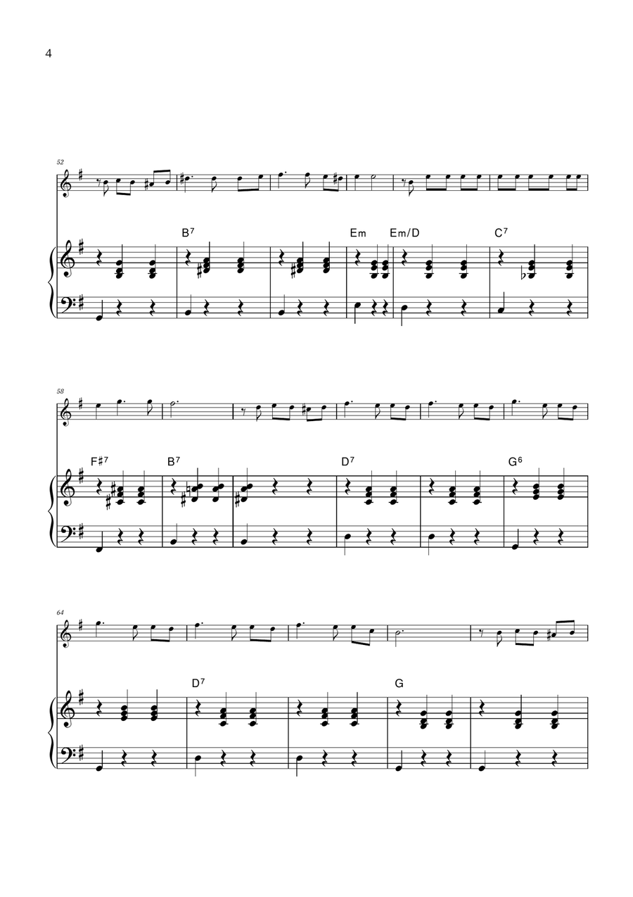 La Foule Flute Solo scores gallery preview page 4