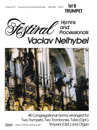 Book cover for Festival Hymns and Processionals (Bk 1) 1st B-flat Trumpet