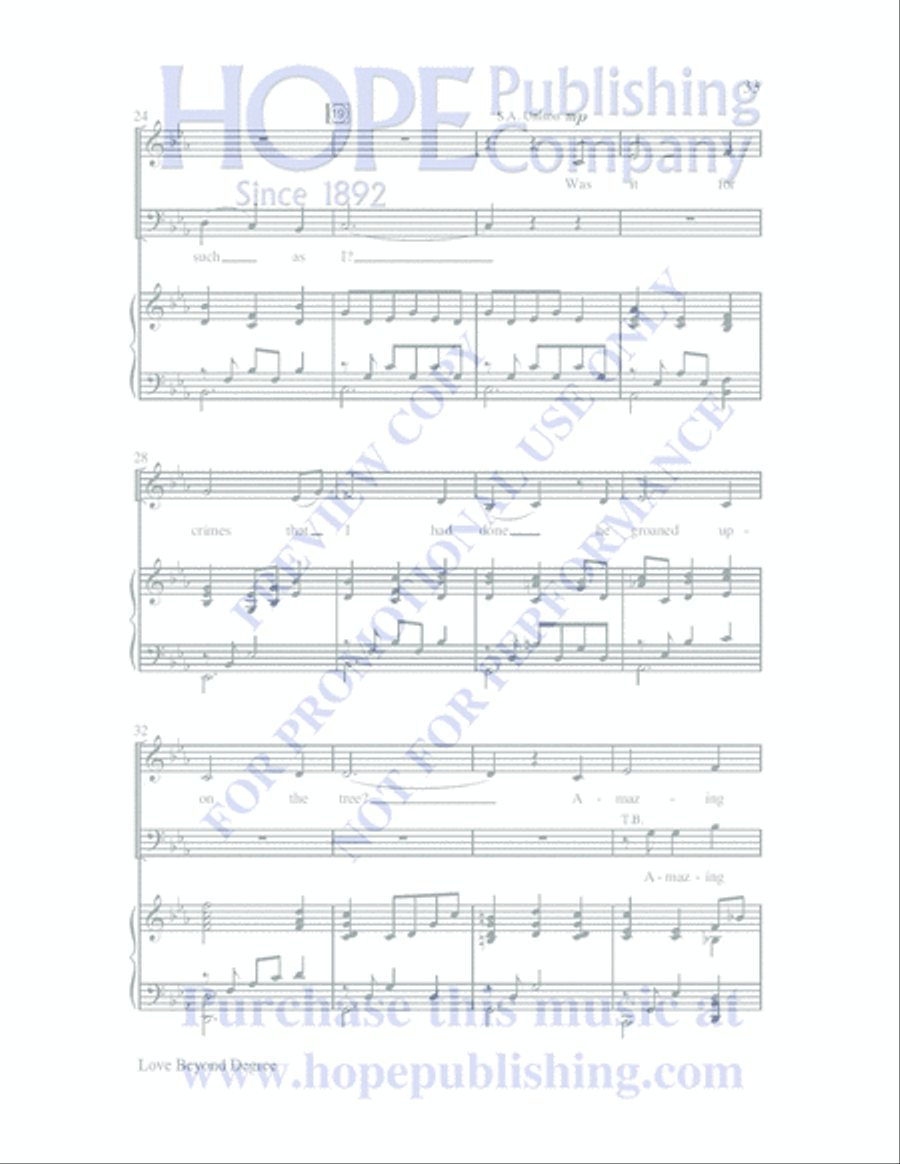 My Savior's Love My Savior's Love Listening CD scores gallery preview page 35