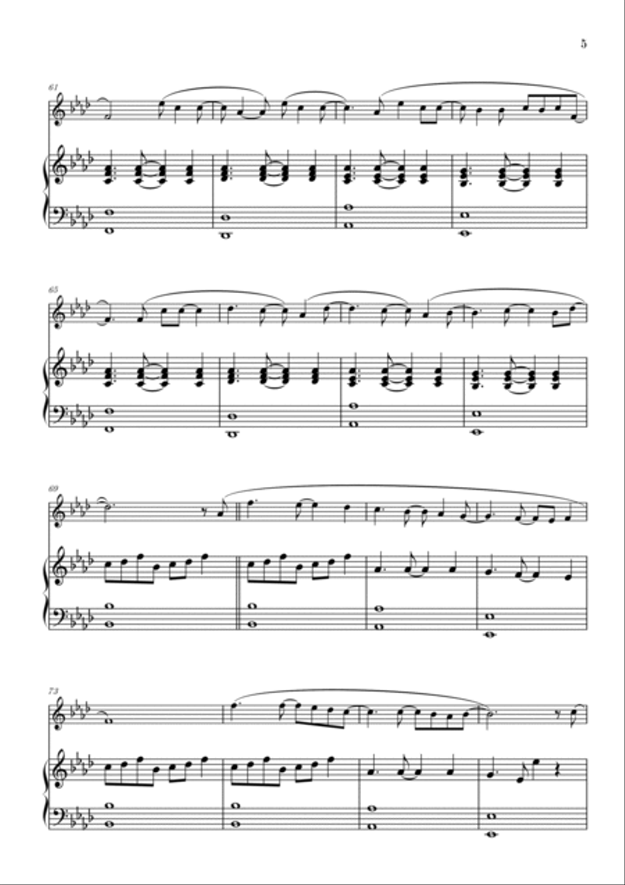 All Of Me All Of Me Violin Solo scores gallery preview page 5