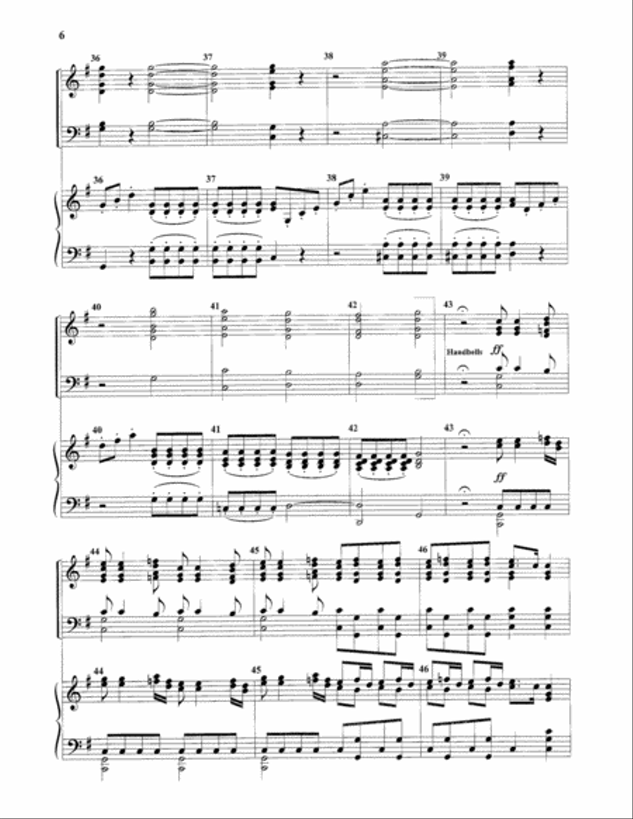 Glory to God in the Highest 4-Octaves scores gallery preview page 13