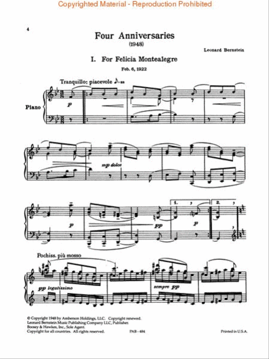 <br>Sheet music extract
