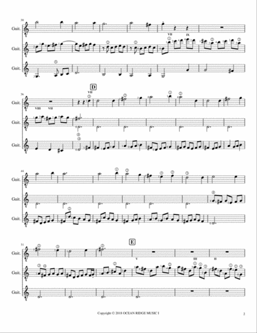 In Dulce Jubilo, Nun Singet Small Ensemble scores gallery preview page 2