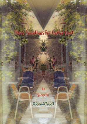 Book cover for Three Sonatinas for Classical Guitar Duet