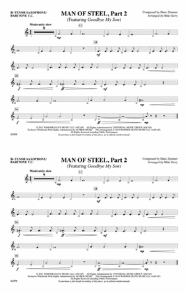 Man of Steel, Part 2: B-flat Tenor Saxophone