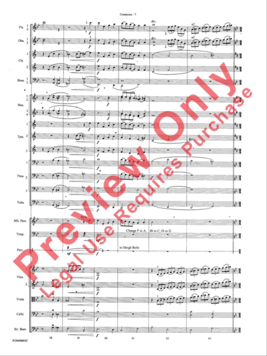 Have Yourself a Merry Little Christmas Full Orchestra scores gallery preview page 9