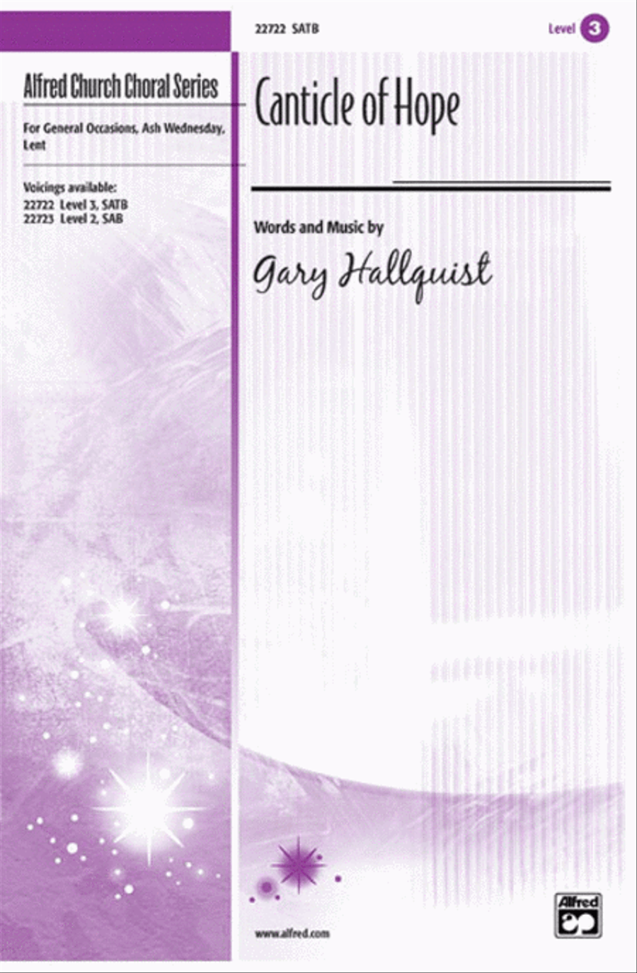 Canticle of Hope 4-Part scores gallery preview page 1