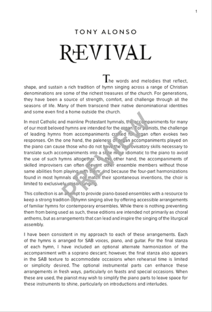 Revival, Spiral edition Flute scores gallery preview page 6