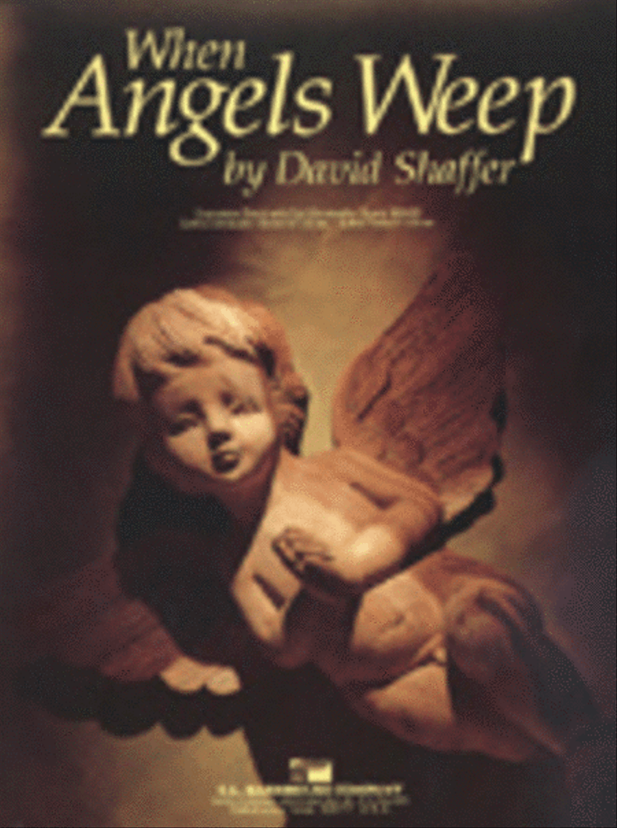 When Angels Weep Concert Band scores gallery preview page 1