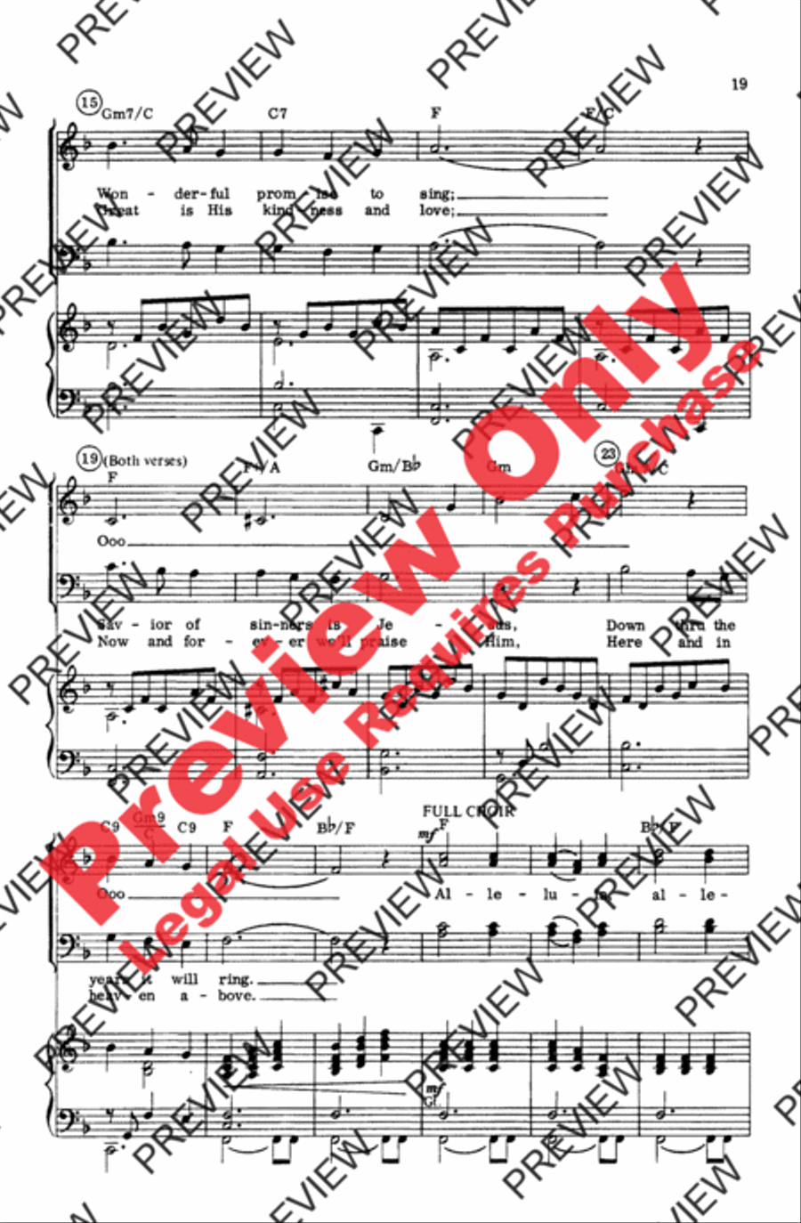 King of Love King of Love 4-Part scores gallery preview page 11
