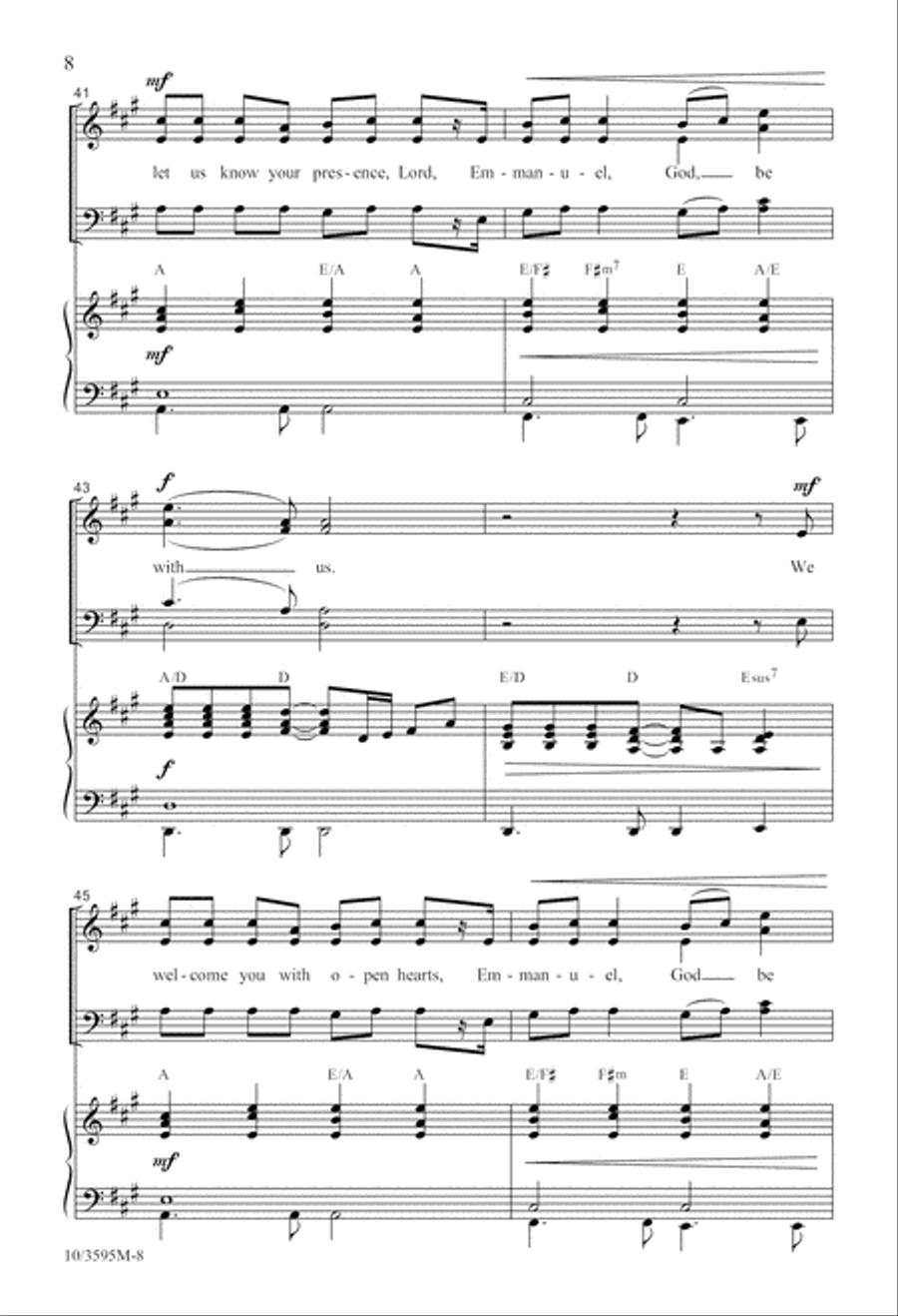 Waiting 4-Part scores gallery preview page 9
