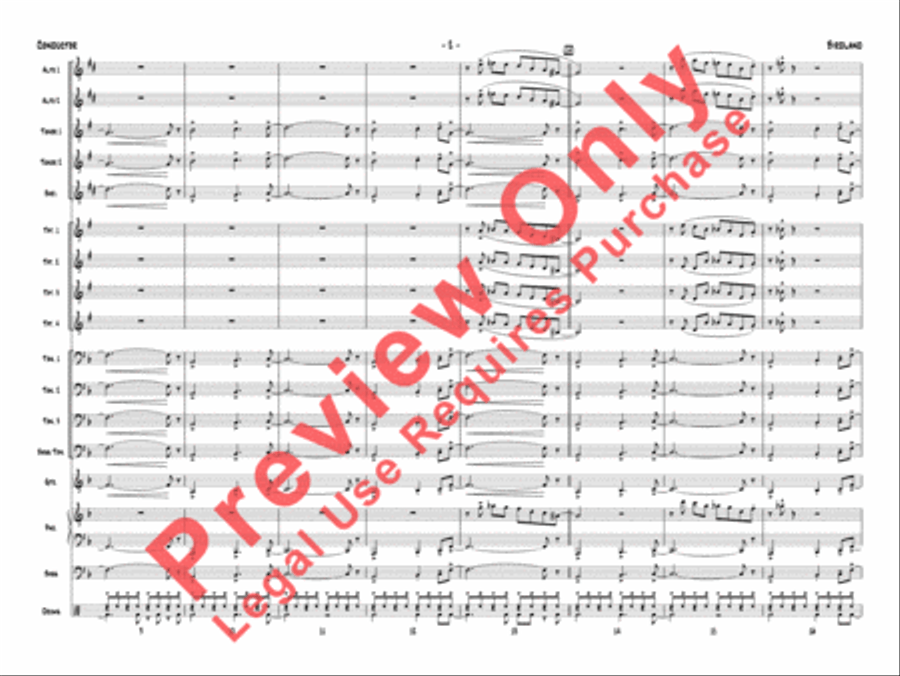 Birdland Birdland Jazz Ensemble scores gallery preview page 5