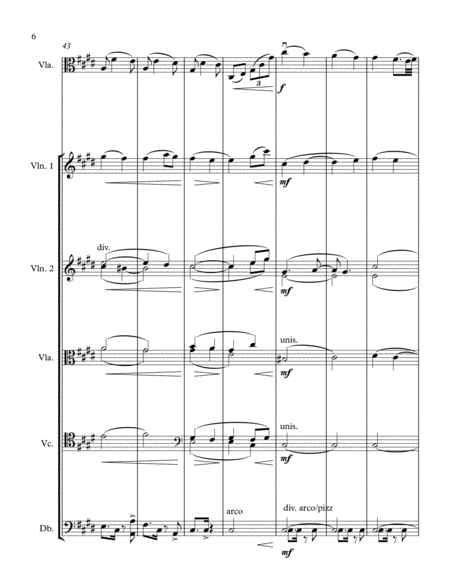 Broken - for solo viola and string orchestra | Score image number null