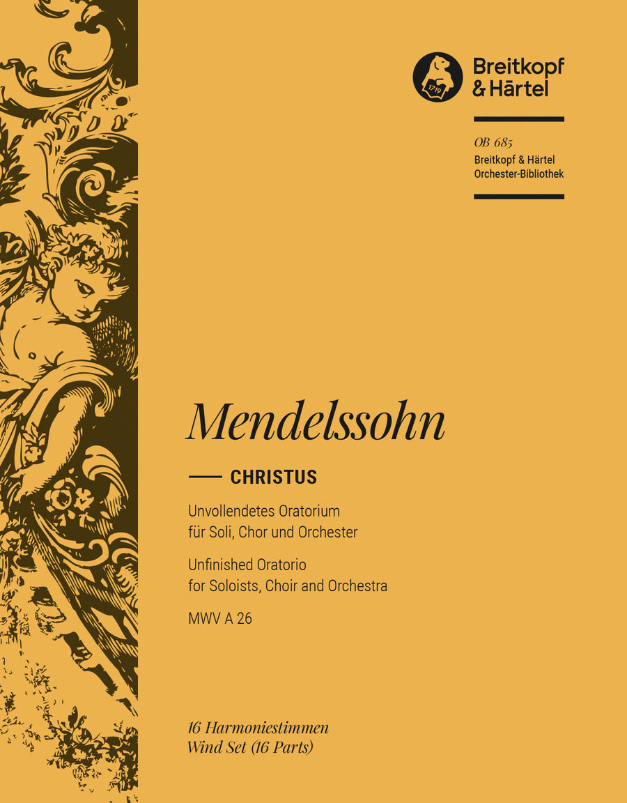 Christ [Op. 97] MWV A 26 Choir scores gallery preview page 1