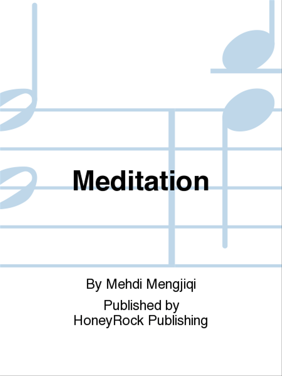 Meditation Meditation Vibraphone scores gallery preview page 1
