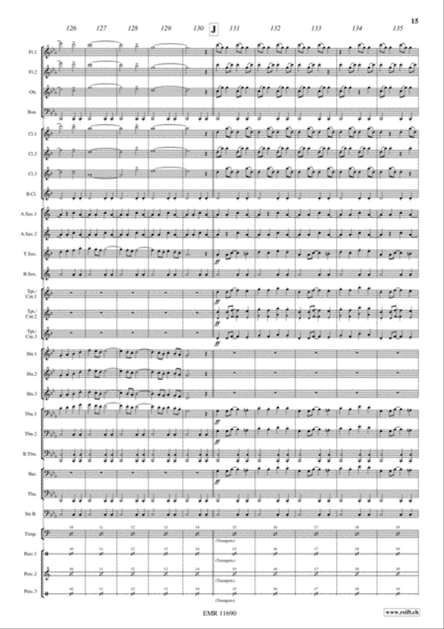 Little Tom Thumb Concert Band scores gallery preview page 16