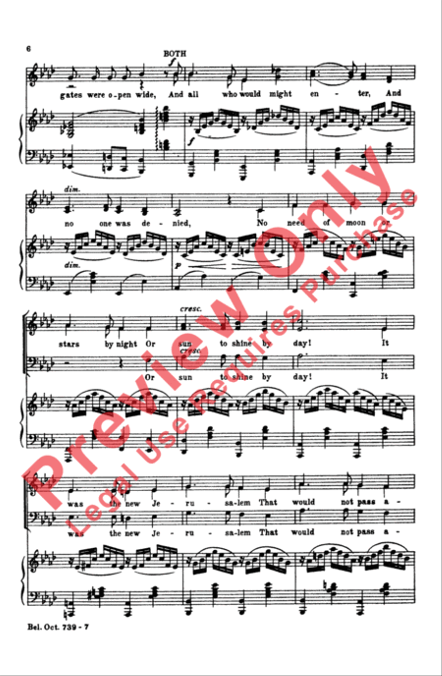 Holy City 3-Part scores gallery preview page 6