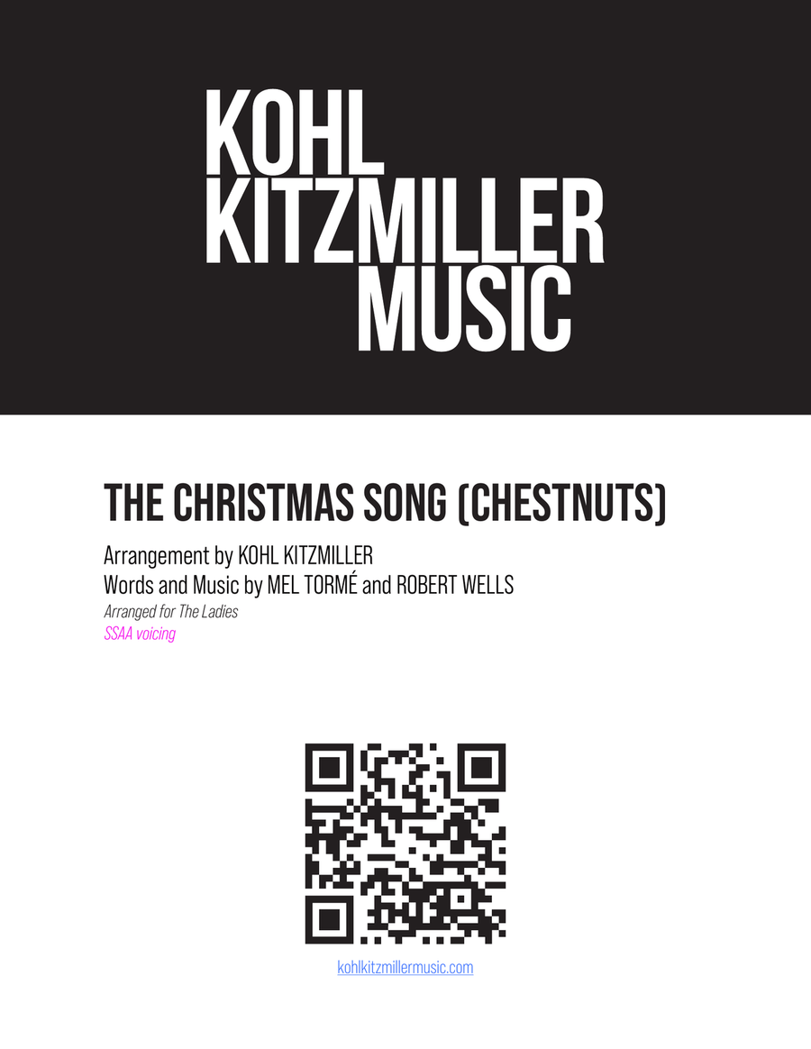 The Christmas Song (chestnuts Roasting On An Open Fire) SSAA scores gallery preview page 1