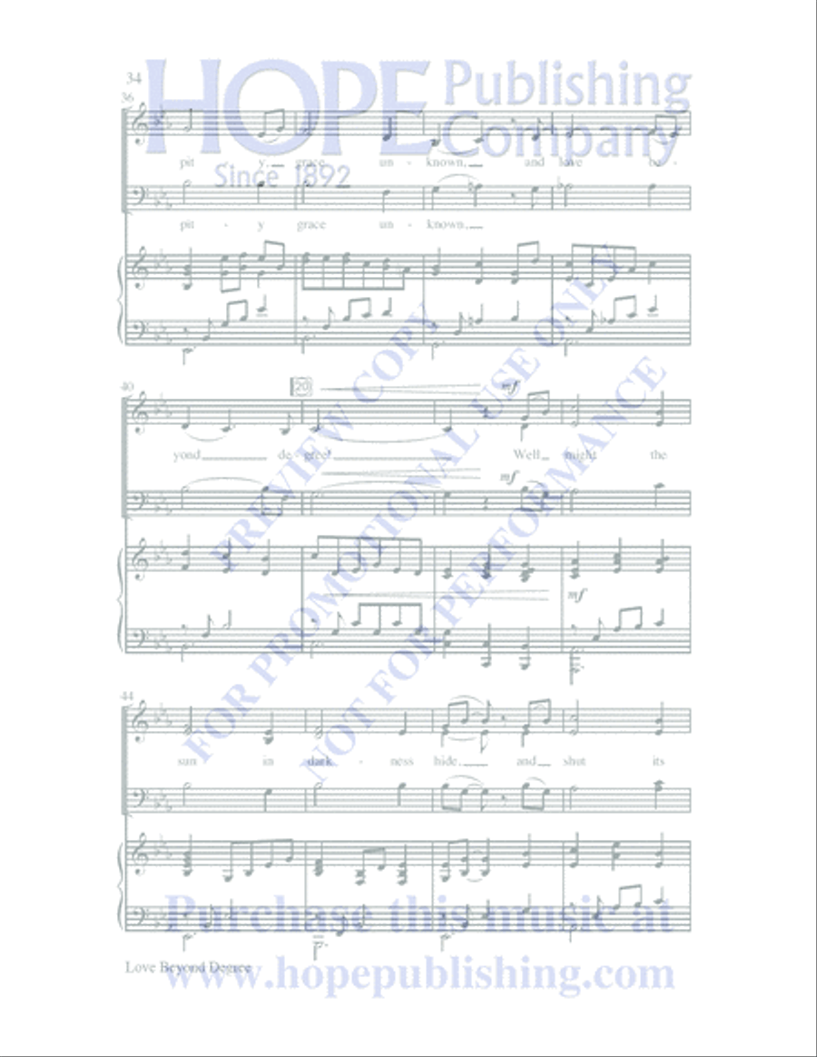 My Savior's Love My Savior's Love Listening CD scores gallery preview page 36