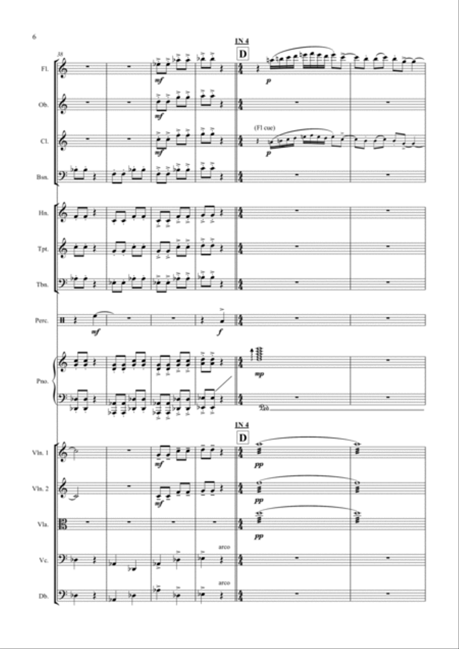 Hustle Bustle Chamber Orchestra scores gallery preview page 6