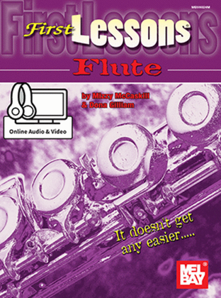 Book cover for First Lessons Flute