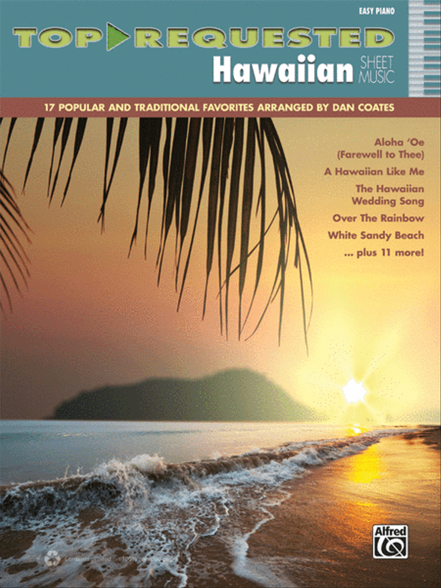 Top-Requested Hawaiian Sheet Music Easy Piano scores gallery preview page 1