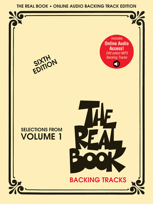 Book cover for The Real Book – Selections from Volume 1 – Sixth Edition
