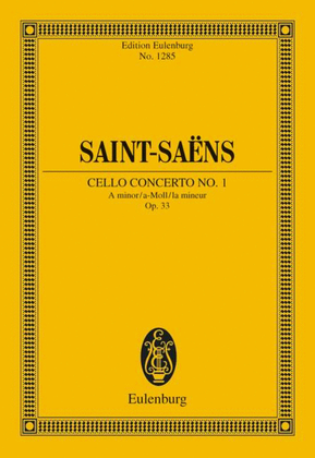 Book cover for Concerto No. 1 A minor