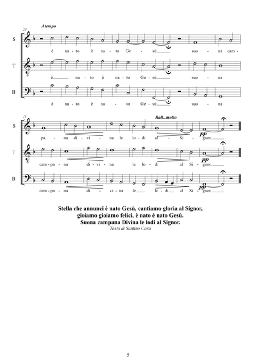 17 Christmas carols for chorus of mixed voices - Volume 3