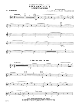 Peer Gynt Suite: 1st B-flat Trumpet