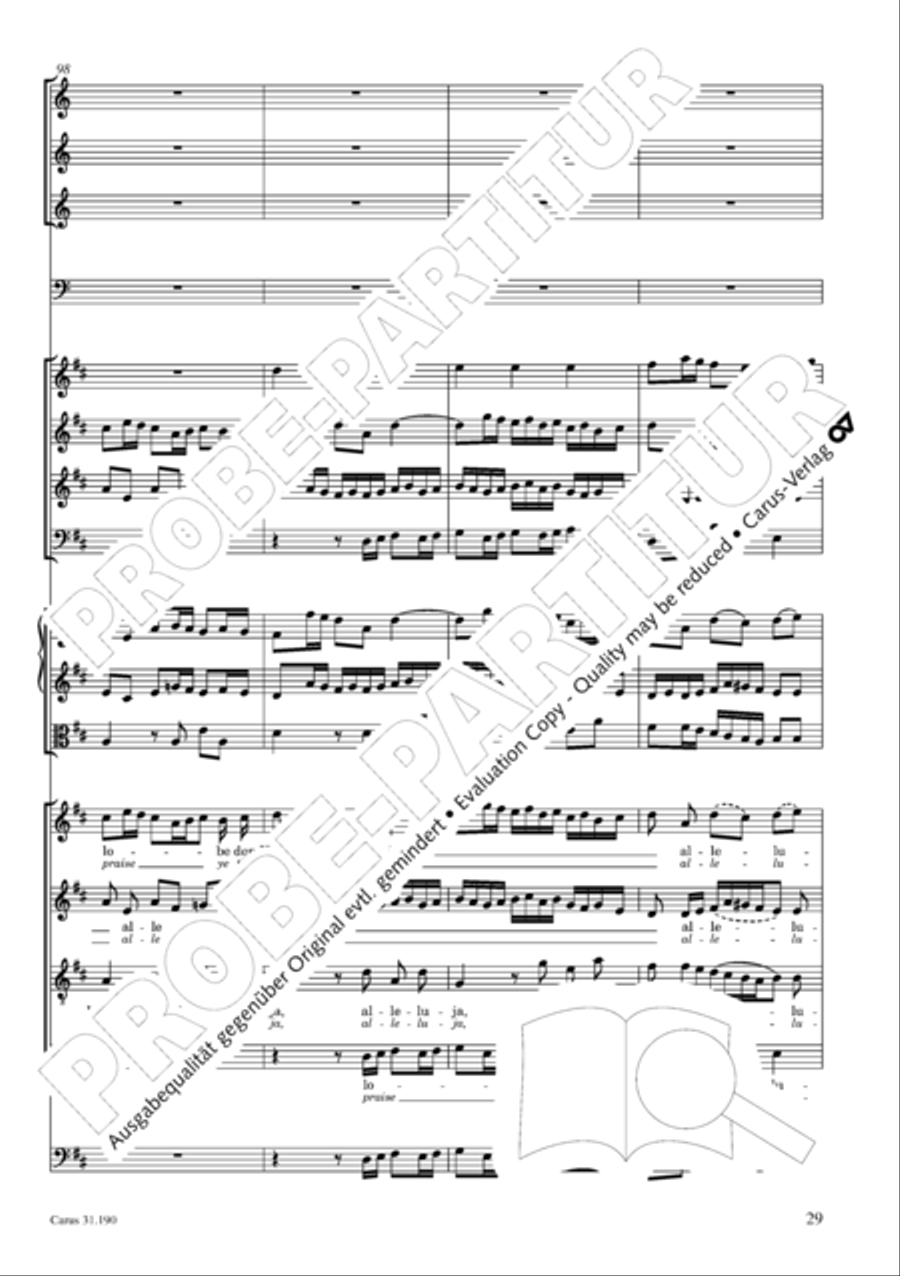 Sing to the Lord a new song (Singet dem Herrn ein neues Lied) ATB scores gallery preview page 30