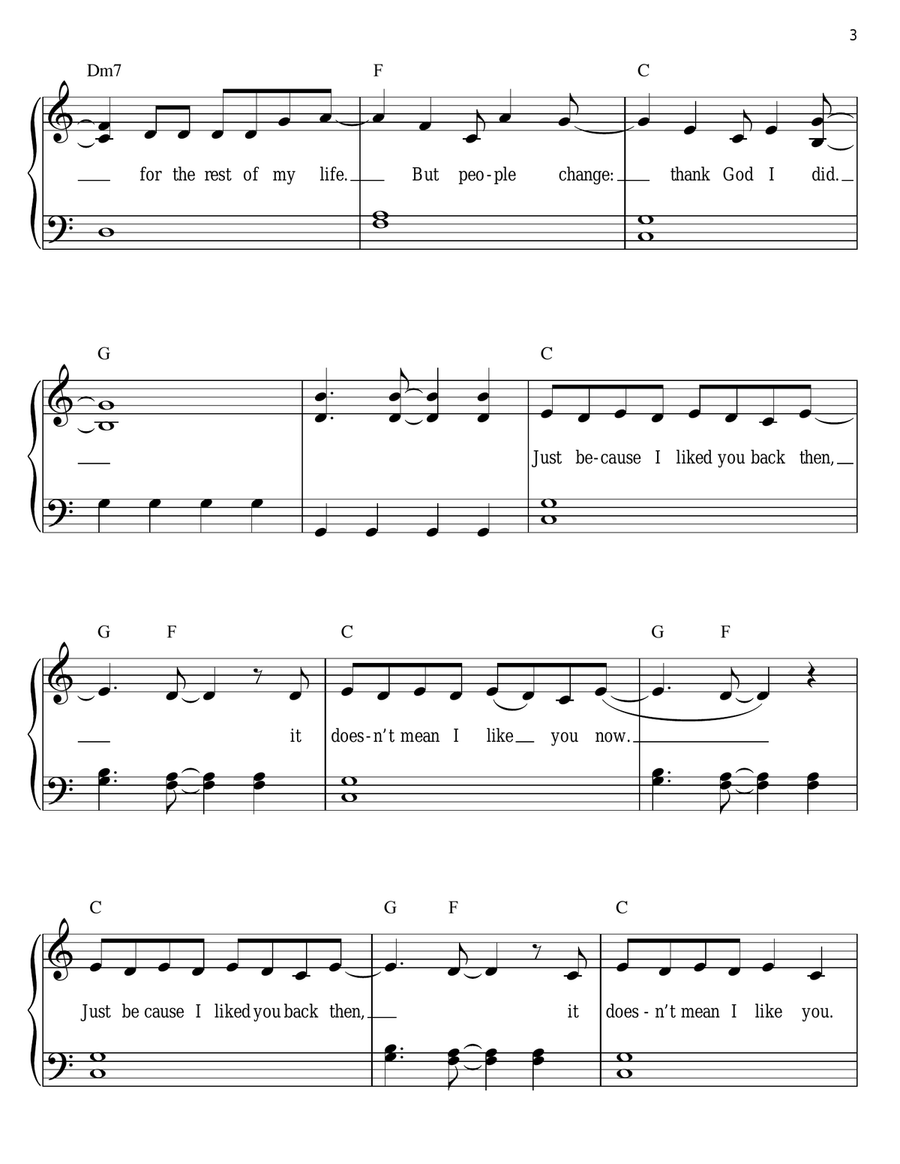East Northumberland High East Northumberland High Easy Piano scores gallery preview page 3
