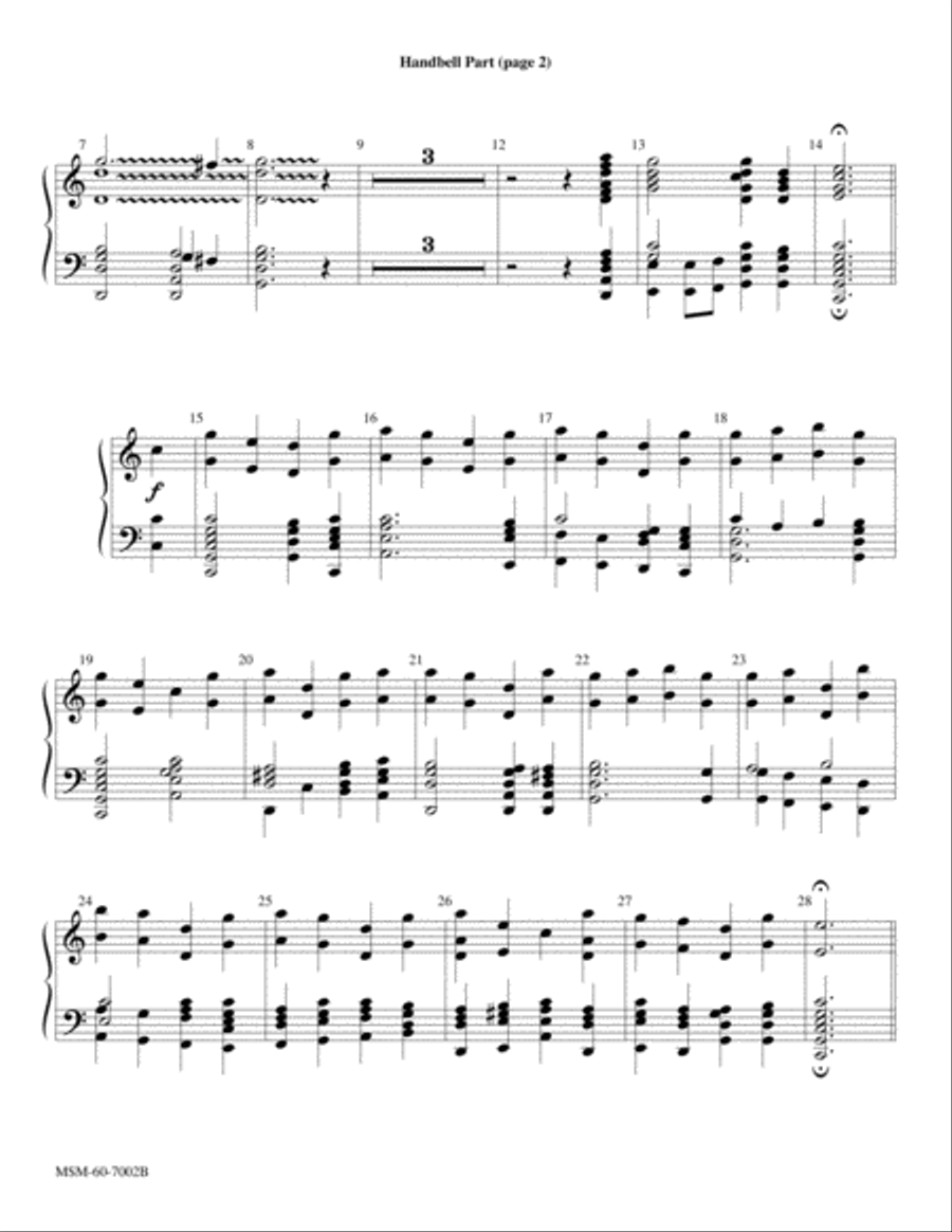 Christ Is Our Cornerstone Rejoice, the Lord Is King Choir scores gallery preview page 2