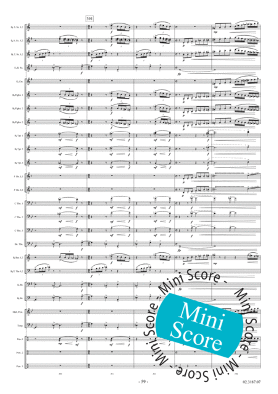 Fleodrodum Fanfare Band scores gallery preview page 65