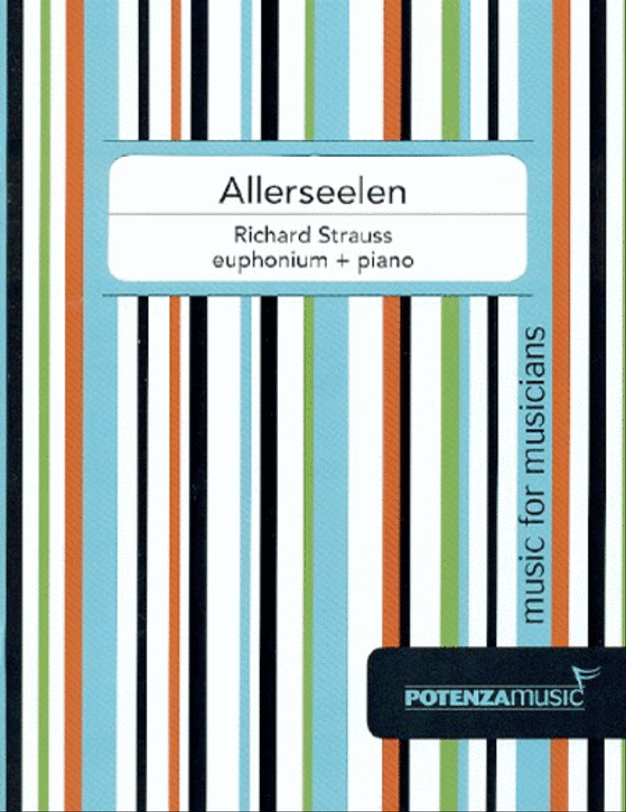 Allerseelen Euphonium scores gallery preview page 1