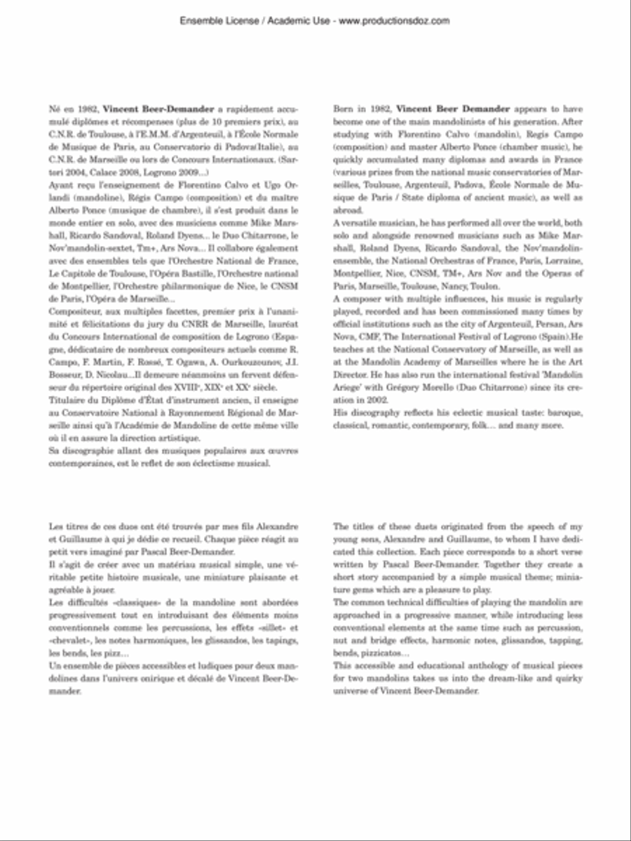 Livre d’enfant Livre d’enfant Mandolin scores gallery preview page 2