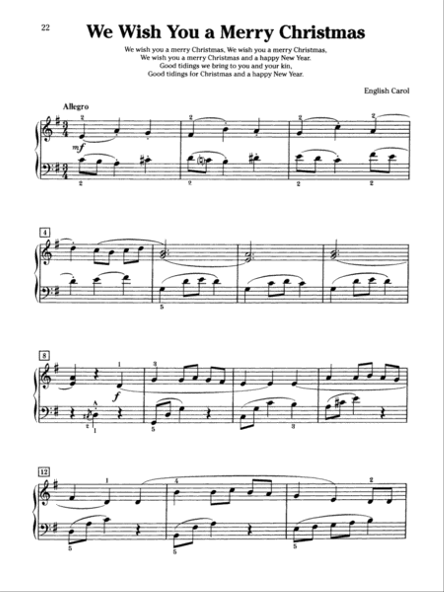 Christmas Silhouettes Christmas Silhouettes Piano Method scores gallery preview page 10