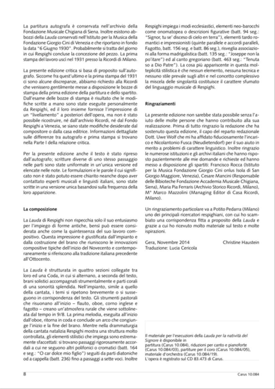 Lauda per la Nativita del Signore Divisi scores gallery preview page 9