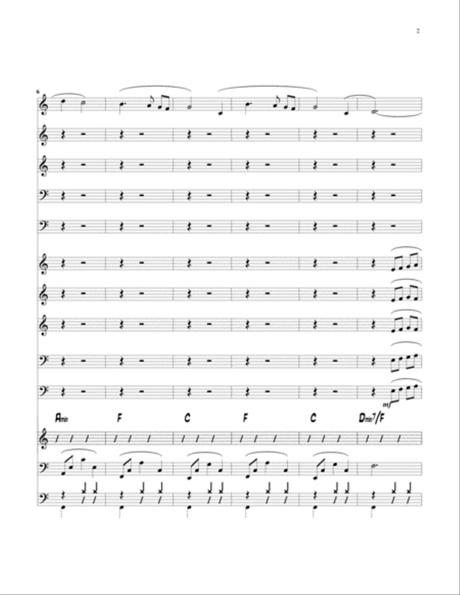 Moon River Jazz Ensemble scores gallery preview page 3