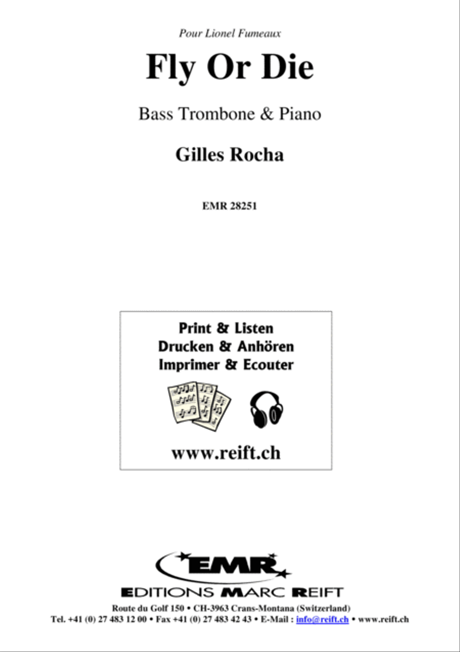 Fly Or Die Bass Trombone scores gallery preview page 2