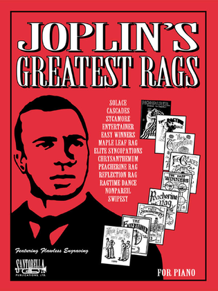 Book cover for Joplin's Greatest Rags with CD