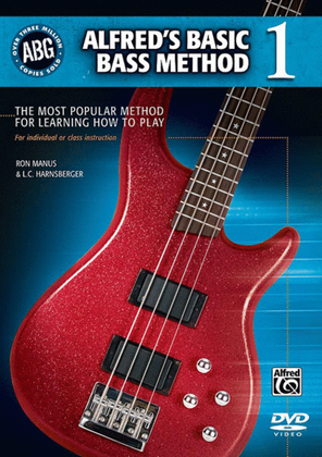 Book cover for Alfred's Basic Bass Method, Book. 1