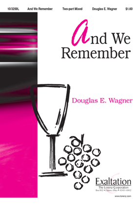 Book cover for And We Remember