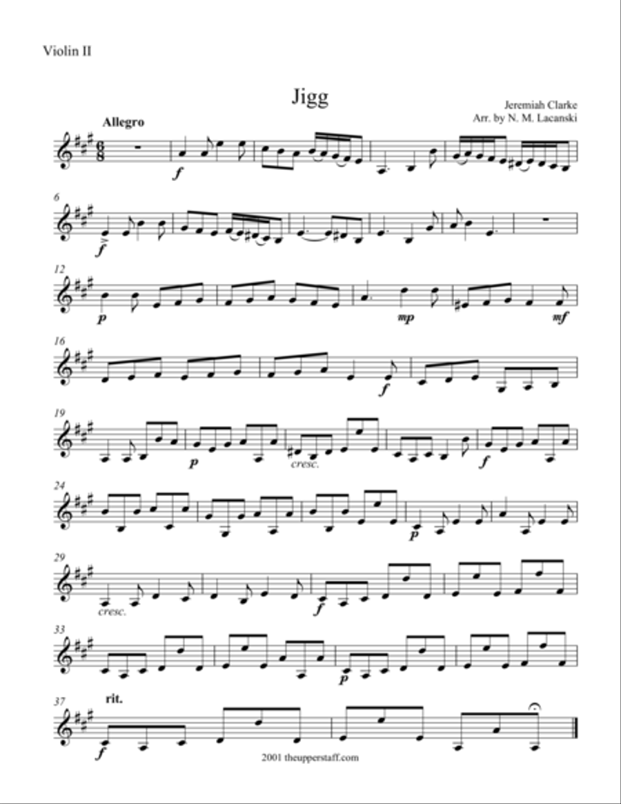 Jigg String Duet scores gallery preview page 1