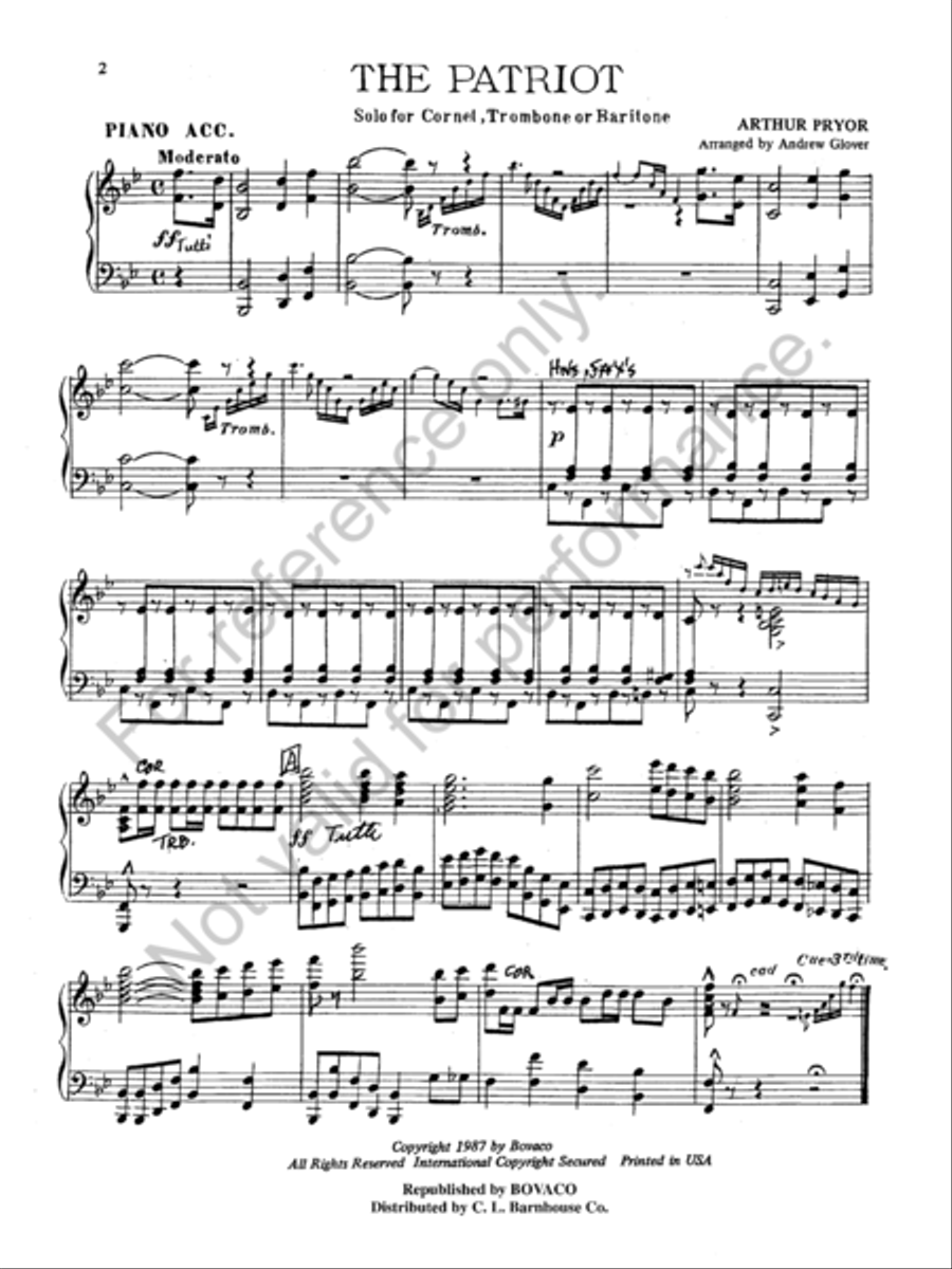 The Patriot The Patriot Concert Band scores gallery preview page 3