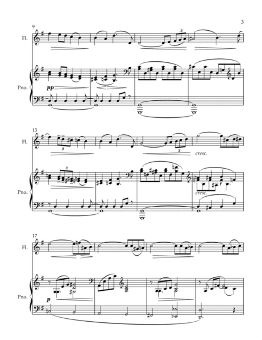 Gondoliera Flute Solo scores gallery preview page 3