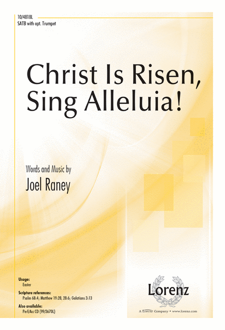 Christ Is Risen, Sing Alleluia!
